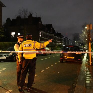 Woman and two children in hospital after ‘corrosive substance attack’