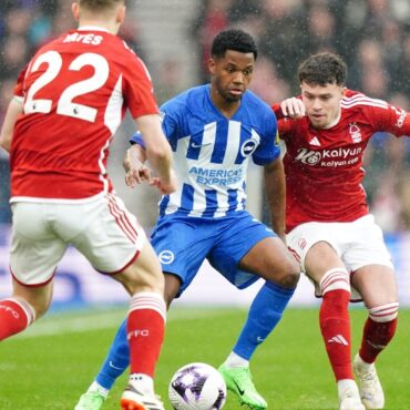 Brighton back to winning ways in Forest game