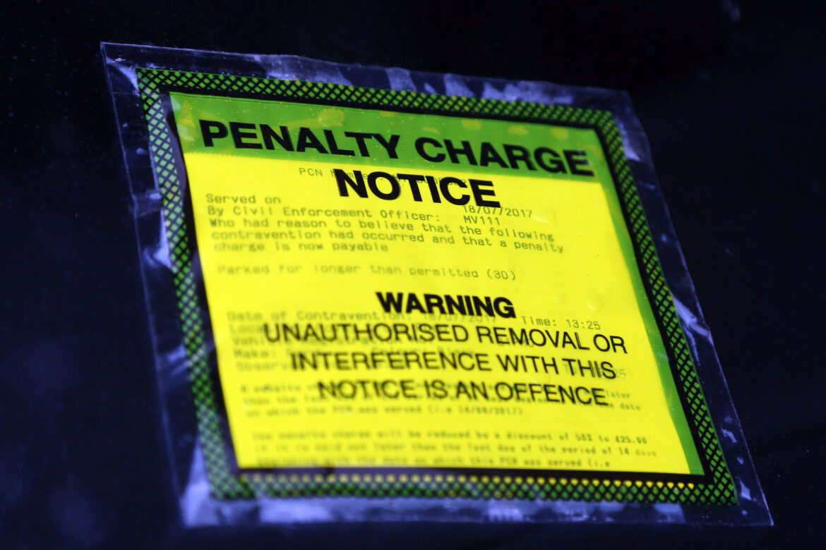 Drivers handed 35,000 parking tickets a day