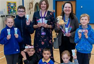 Free toothbrushes and paste for pupils as they learn about dental hygiene