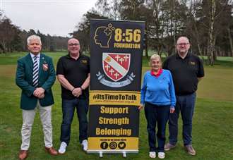 Golf club supports men’s mental health charity in new partnership