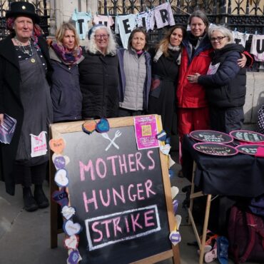 Mothers staging hunger strike at Parliament