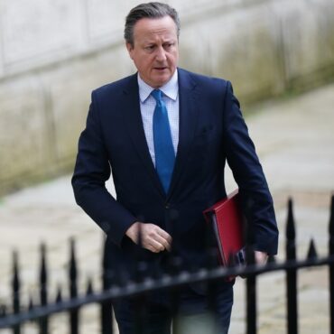 Cameron urges Israel caution