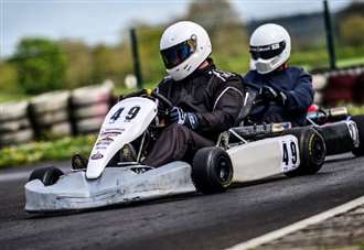 Dersingham karting ace rolls back the years