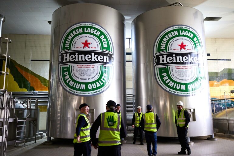 Heineken beer sales increase