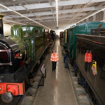 Rail vehicles assembled for ‘Europe’s biggest display’