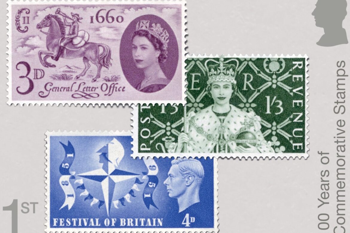 Royal Mail marks 100th anniversary of special stamps