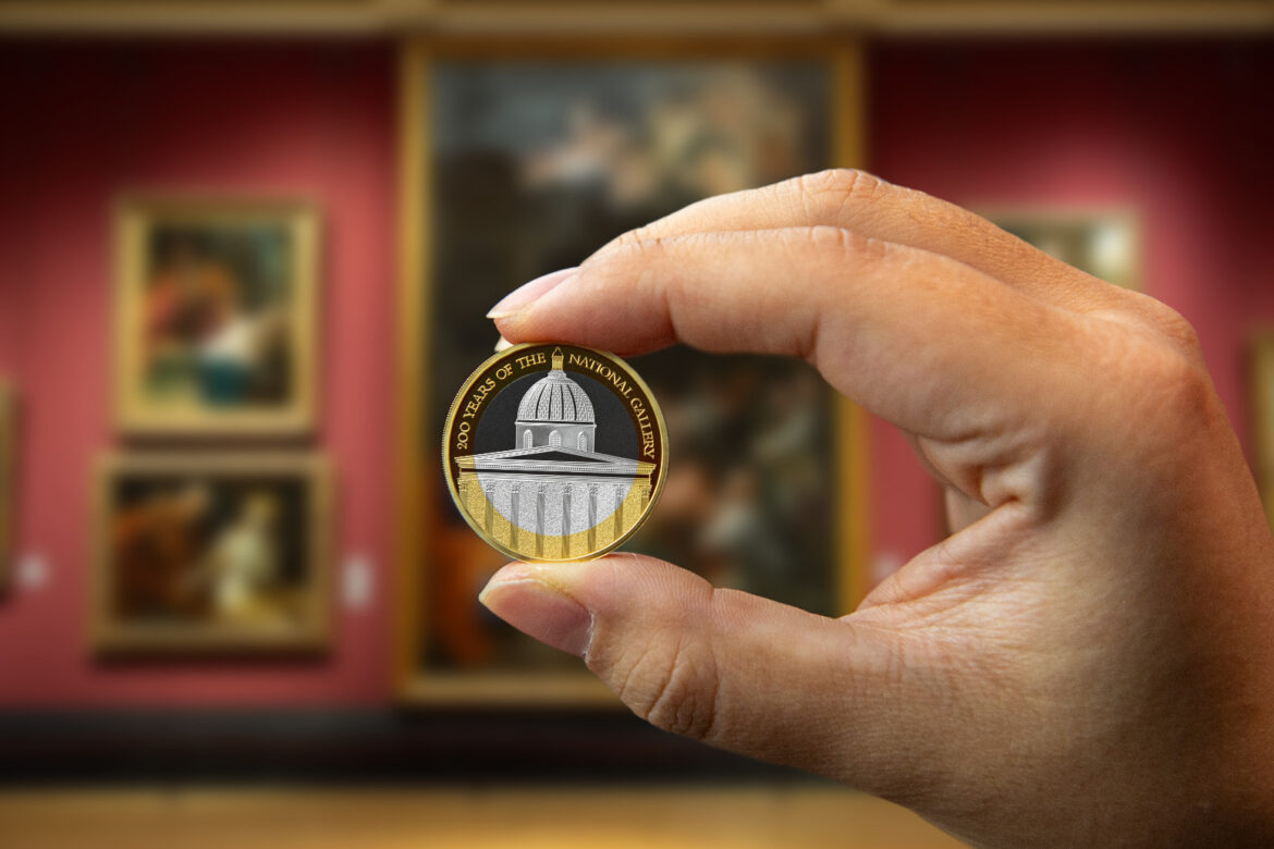 Royal Mint coin celebrates 200 years of the National Gallery