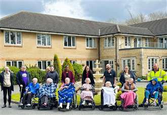 Care home kicks off weekly wellness walks for residents