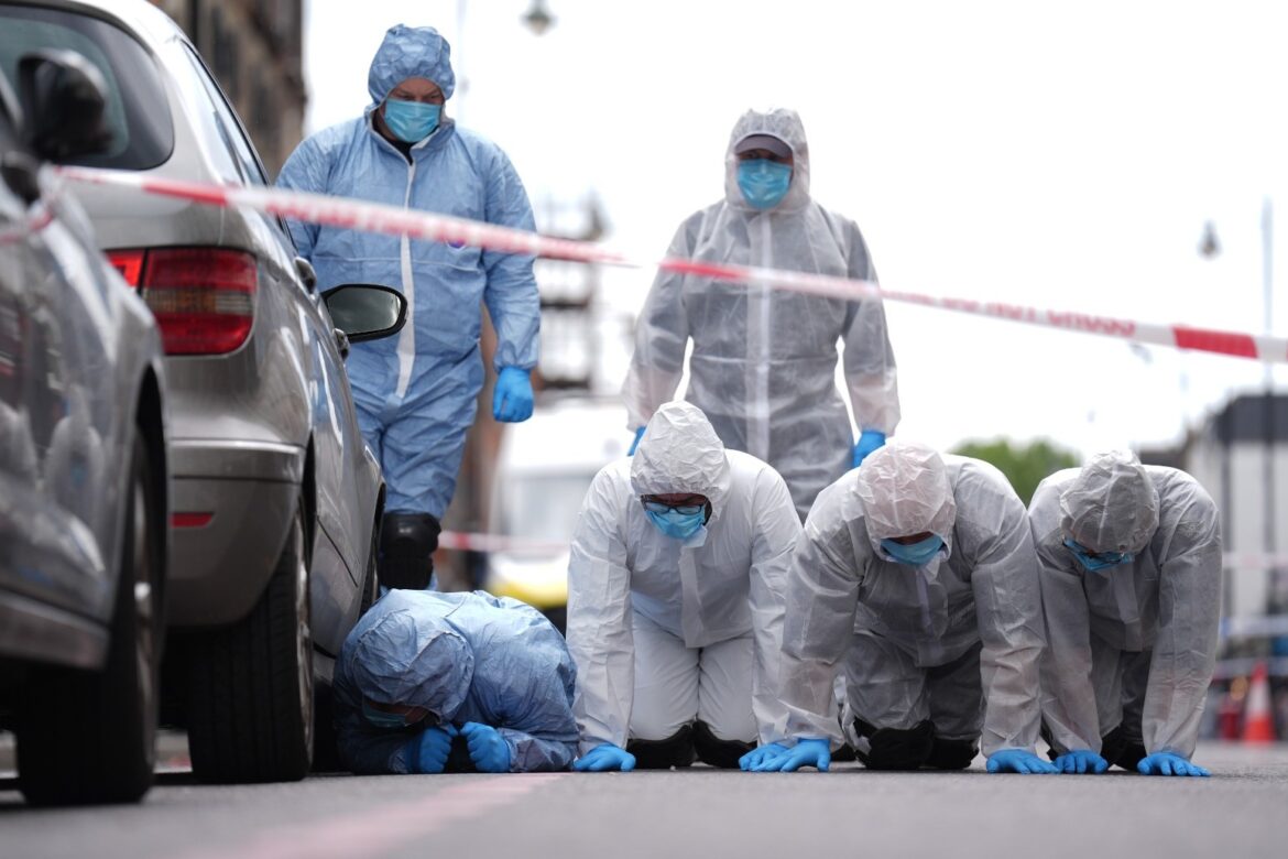 Girl, 9, fighting for her life and three men hurt after Hackney shooting