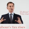 Hunt declines to guarantee tax cuts