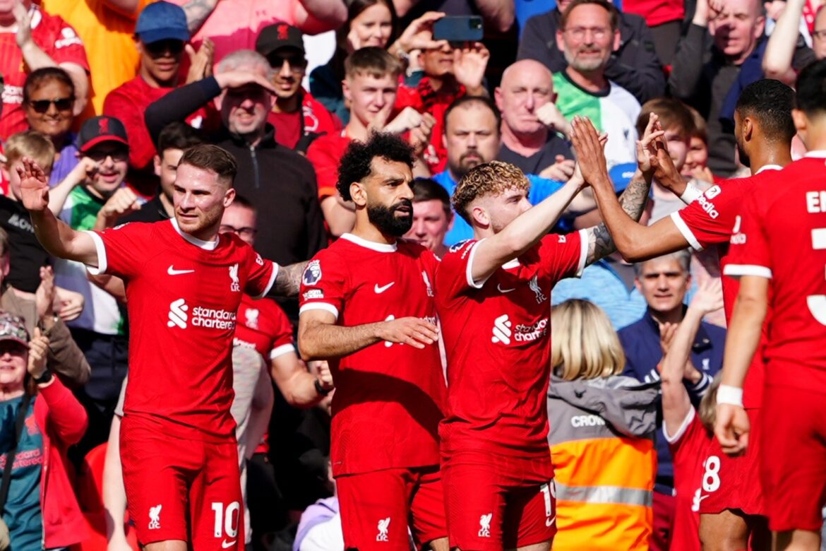 Liverpool beat Tottenham at Anfield