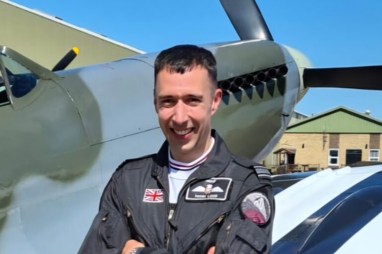 RAF pilot who died in Spitfire crash named