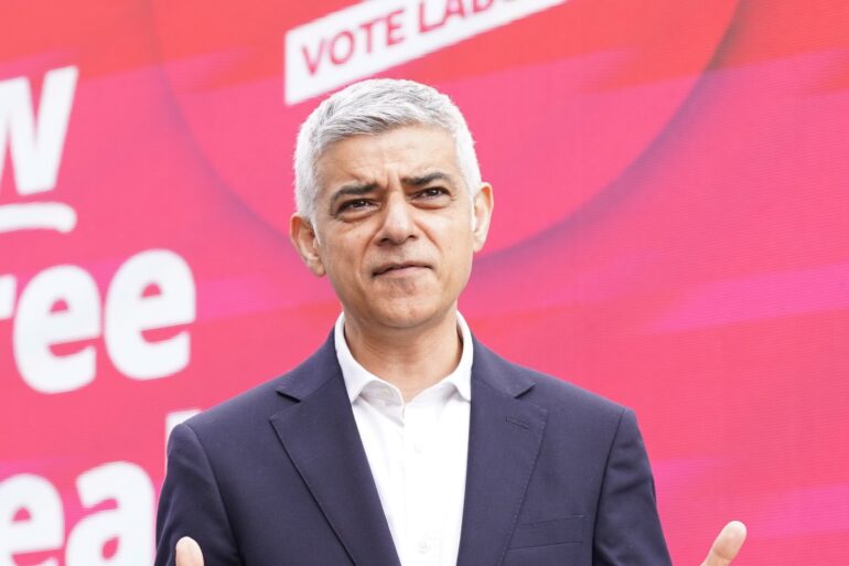 Sadiq Khan wins third term in London