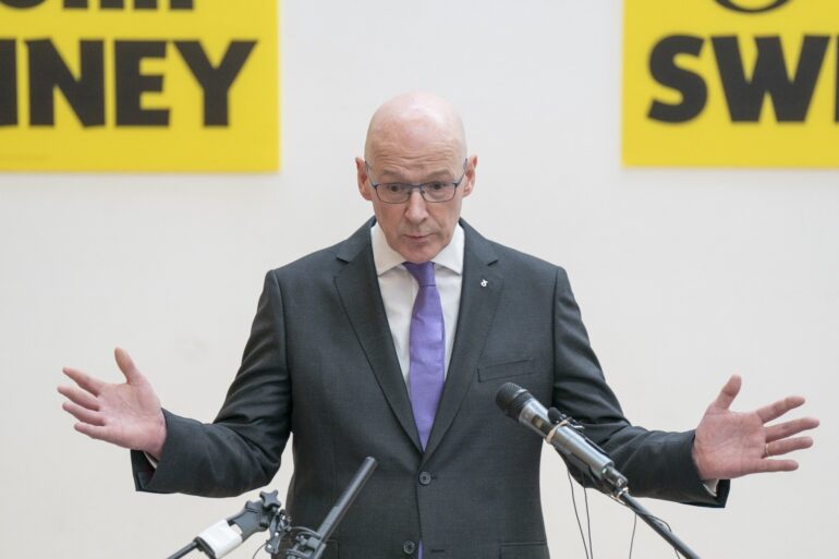 Swinney confirmed new SNP leader