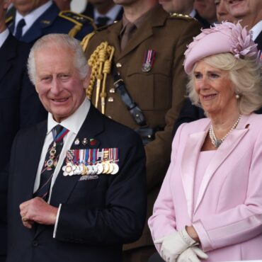 King and Queen lead D-Day commemorations at Portsmouth service