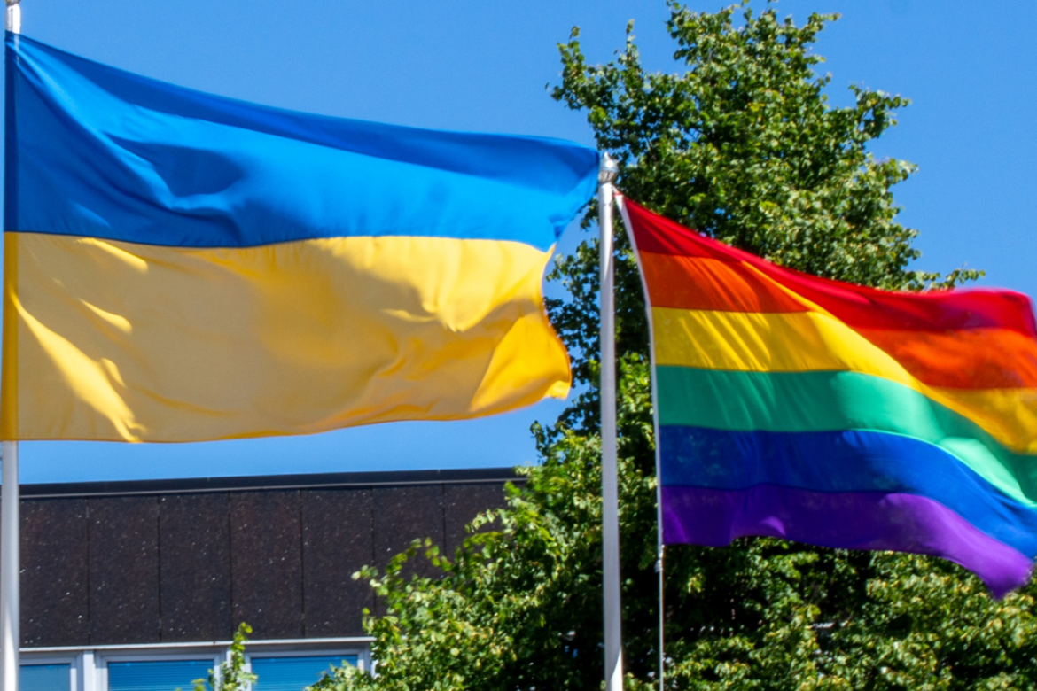 LGBT soldiers in Ukraine rally for legal rights