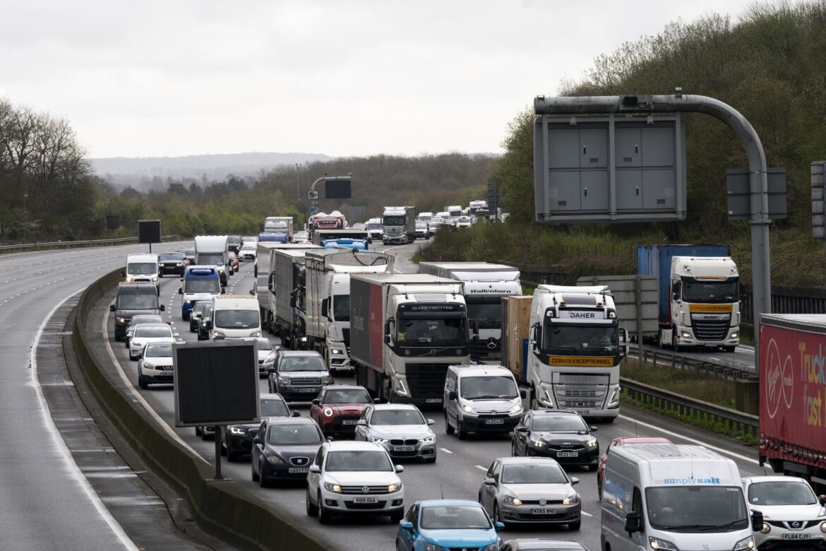 London’s roads most congested in Europe