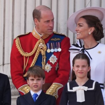 Prince Louis in spotlight at ceremony