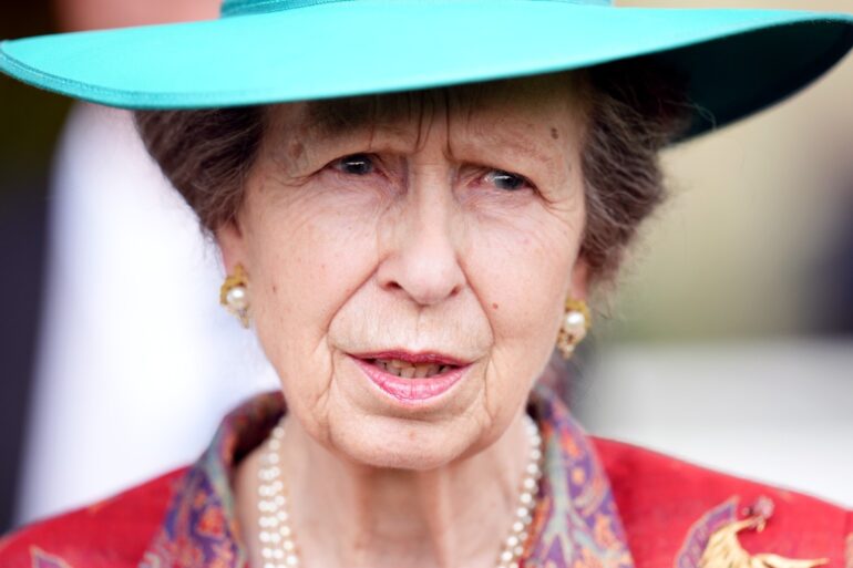 Princess Anne leaves hospital after being treated for minor head injuries and concussion