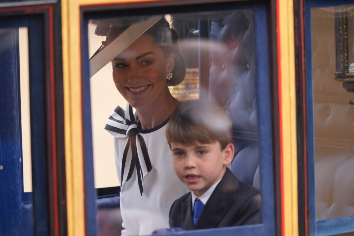 Princess of Wales makes return to public life at Trooping the Colour