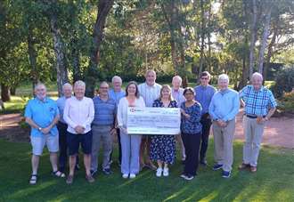 Rotary club donates funds to charity helping young families in the borough