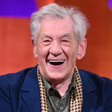 Sir Ian McKellen ‘looking forward to returning to work’ after falling off stage