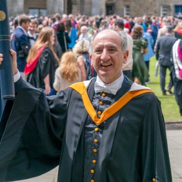 Writer Armando Iannucci thrilled to receive honorary degree