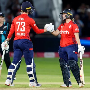 Alice Capsey and Sophie Ecclestone star as England clinch T20 series