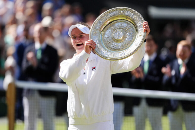 Barbora Krejcikova holds off fightback to win Wimbledon title