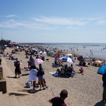 Britain enjoys joint warmest day of the year but storms are on the horizon