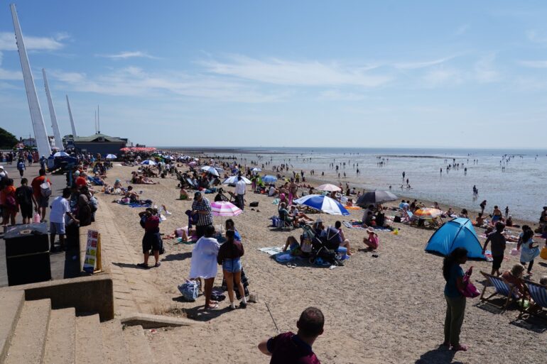 Britain enjoys joint warmest day of the year but storms are on the horizon