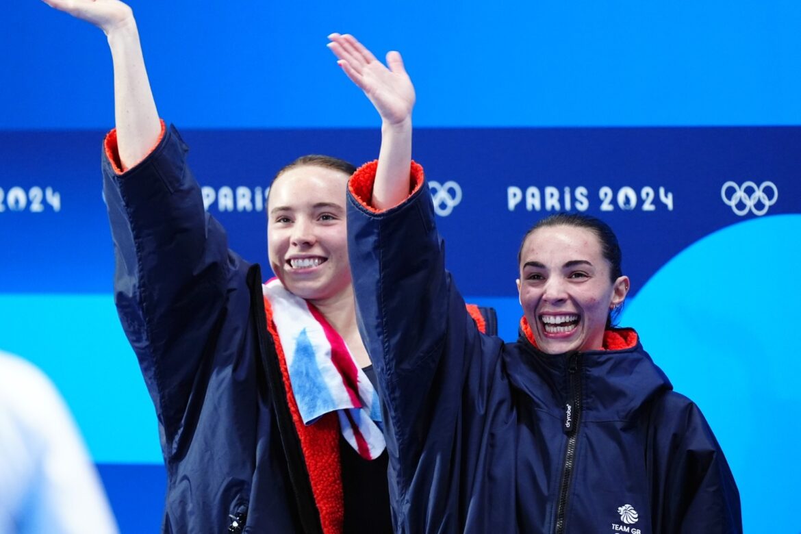 ‘Crazy’ diving bronze for Scarlett Mew Jensen and birthday girl Yasmin Harper