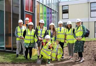 Creation of new Butterfly Garden underway at hospital