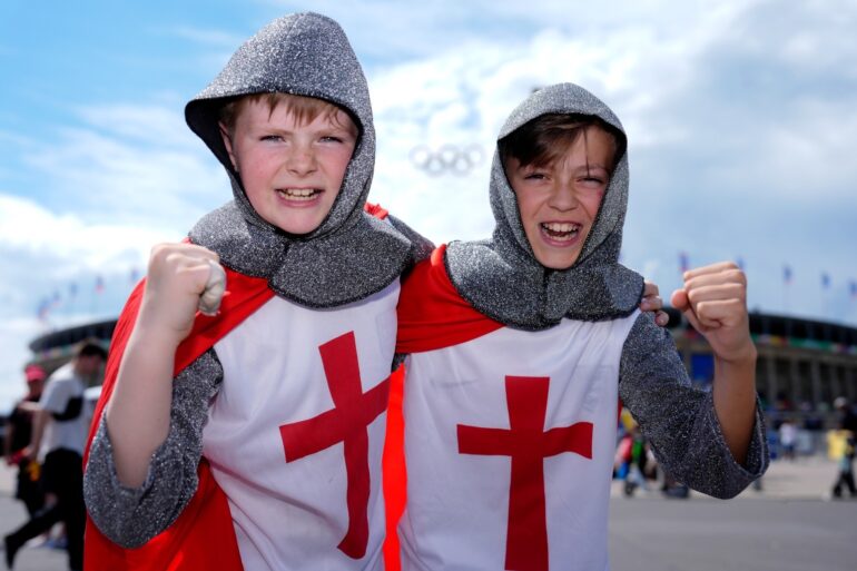 England fans descend on streets and bars after Southgate’s rallying cry