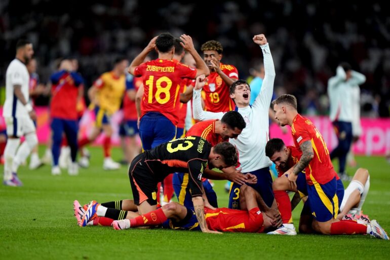 Final heartbreak for England again as late winner earns Spain Euro 2024 glory