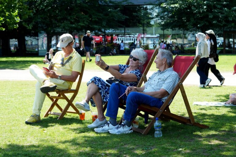 Hottest day of the year recorded as temperature soars to 31.2C