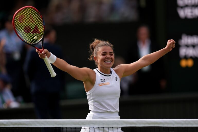 Jasmine Paolini has surprised herself by reaching back-to-back grand slam finals