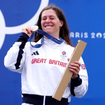 Kimberley Woods takes kayak bronze in thrilling women’s final