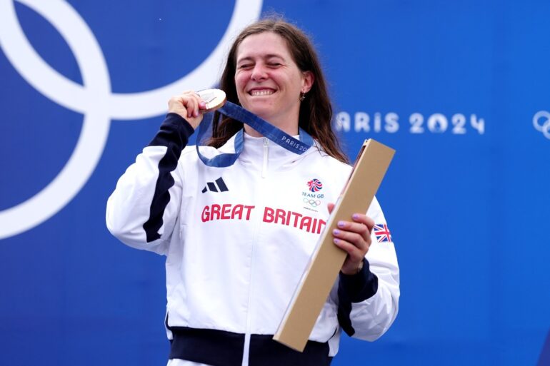 Kimberley Woods takes kayak bronze in thrilling women’s final