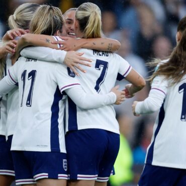 Lionesses move within a point of Euro 2025