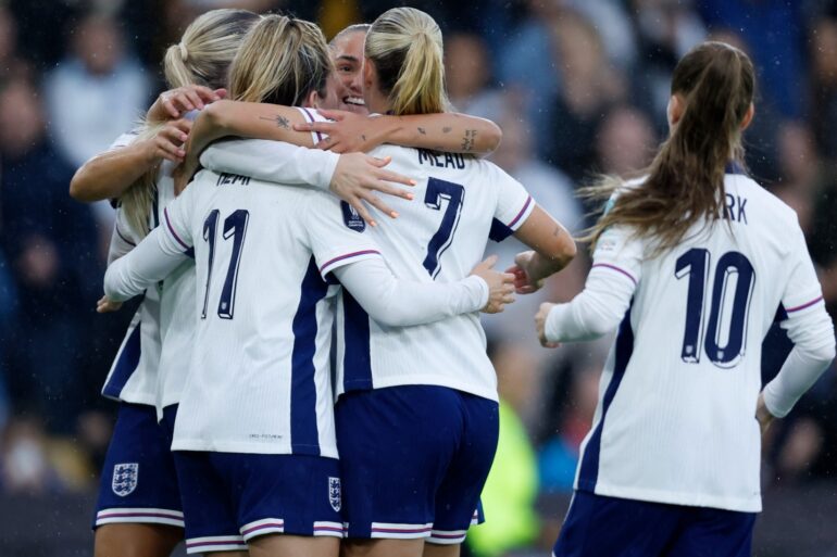 Lionesses move within a point of Euro 2025