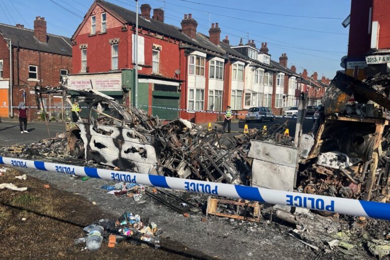 Man charged with arson and violent disorder after Harehills disturbances