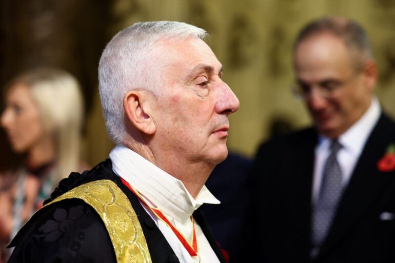 MPs re-elect Sir Lindsay Hoyle as Commons Speaker