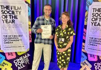 National accolade for community cinema club