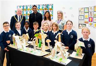 Pupils showcase artwork