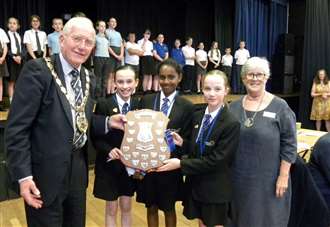 Pupils ‘speak out’ to take second competition win