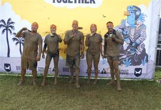 Purfleet team faces the mud to raise funds for trust