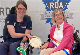 Rider strikes gold in national Disabled Dressage Championships