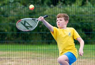 Schools compete in tennis tournament